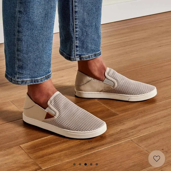 OluKai Lae’ahi unisex Clay Mesh Slip-On Loafers Women 8.5 Men 7 - Picture 3 of 8
